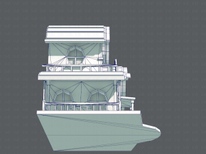 house cartoon v01 3D Model
