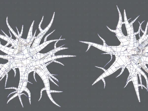 trees cartoon v04 3D Model