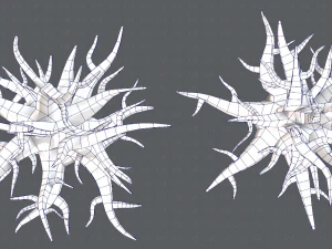 trees cartoon v04 3D Model