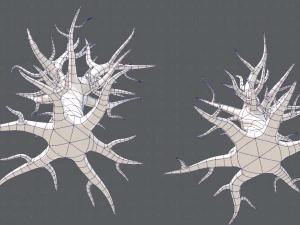 trees cartoon v04 3D Model