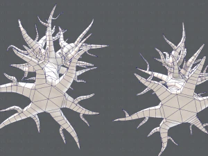 trees cartoon v04 3D Model