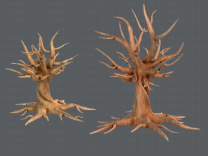 trees cartoon v04 3D Модель