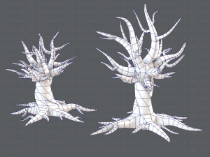 trees cartoon v04 3D Модель