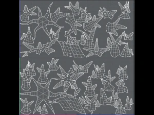 trees cartoon v04 3D Model