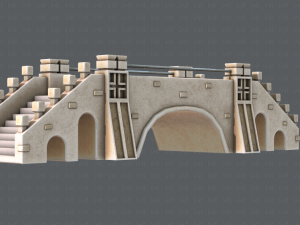 bridge v01 3D 模型
