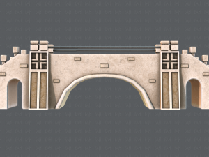 bridge v01 3D 模型
