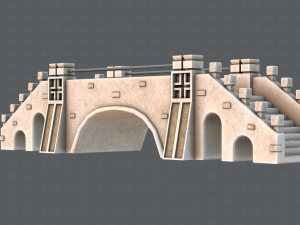 bridge v01 3D 模型