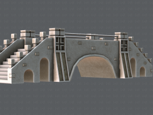bridge v01 3D 模型