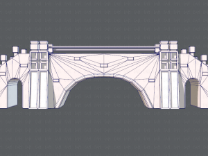 bridge v01 3D 模型