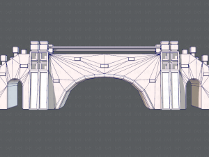 bridge v01 3D 模型