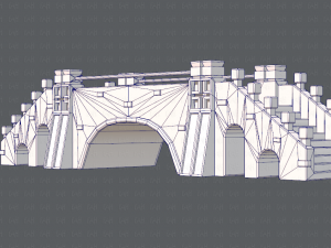 bridge v01 3D 模型