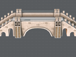 bridge v01 3D 模型