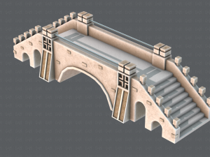 bridge v01 3D 模型
