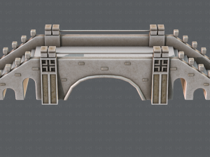 bridge v01 3D 模型