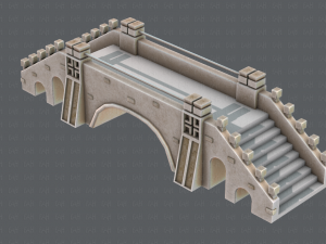 bridge v01 3D 模型