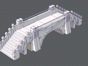 bridge v01 3D 模型