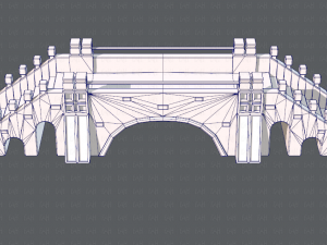 bridge v01 3D 模型