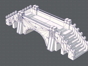 bridge v01 3D 模型