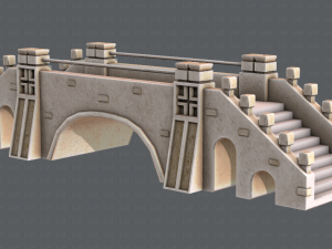 bridge v01 3D 模型