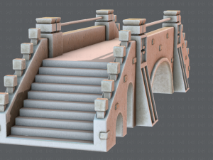 bridge v01 3D 模型