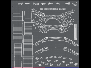 bridge v01 3D 模型
