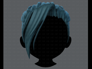 3d hair style for boy v36 3D Модель