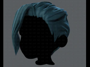 3d hair style for boy v36 3D Model
