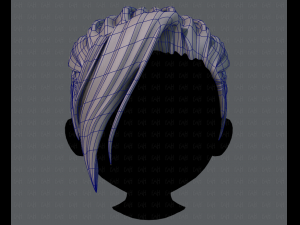 3d hair style for boy v36 3D Модель
