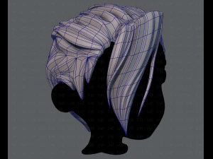 3d hair style for boy v36 3D Model