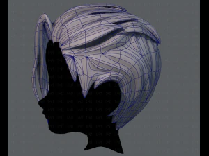 3d hair style for boy v36 3D Model