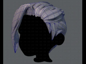 3d hair style for boy v36 3D Model