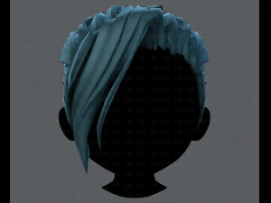 3d hair style for boy v36 3D Model