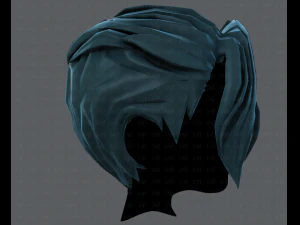 3d hair style for boy v36 3D Model