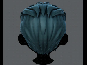 3d hair style for boy v36 3D Model