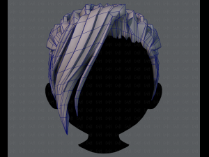 3d hair style for boy v36 3D Модель