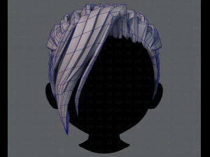 3d hair style for boy v36 3D Model