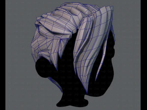 3d hair style for boy v36 3D Model