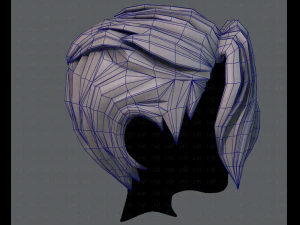 3d hair style for boy v36 3D Model