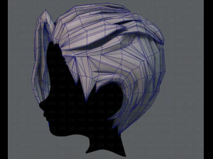 3d hair style for boy v36 3D Model