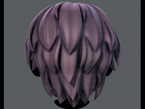3d hair style for boy v37 3D Model