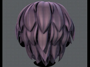 3d hair style for boy v37 3D Model