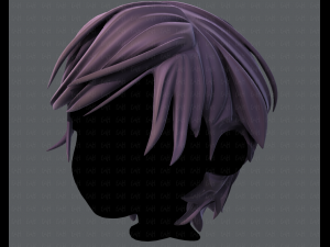3d hair style for boy v37 3D Model
