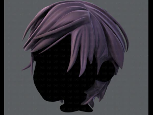 3d hair style for boy v37 3D Model