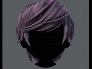 3d hair style for boy v37 3D Model