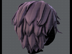 3d hair style for boy v37 3D Model