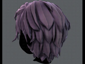3d hair style for boy v37 3D Model