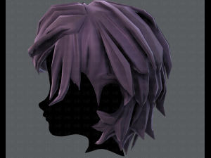 3d hair style for boy v37 3D Model
