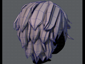 3d hair style for boy v37 3D Model