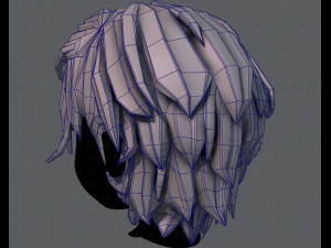 3d hair style for boy v37 3D Model
