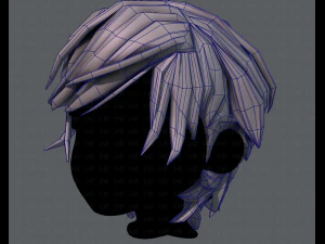 3d hair style for boy v37 3D Model